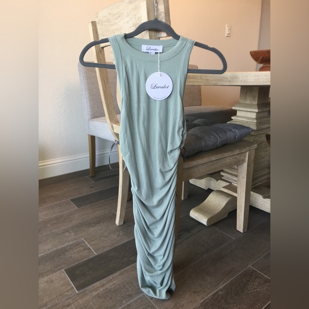 Luvalot Mint Green Dress